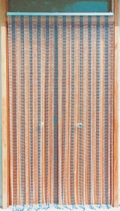 C TENDA CORALLO 125XH240 CM CRISTALLO AMBRA - Foto 1 di 1