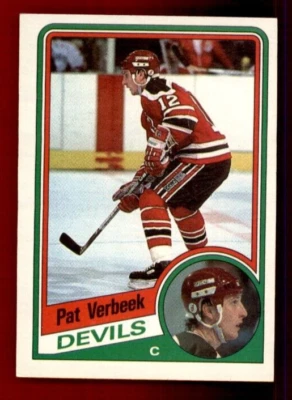 1984-85 O-Pee-Chee #121 Pat Verbeek RC NMMT - Image 1 of 2