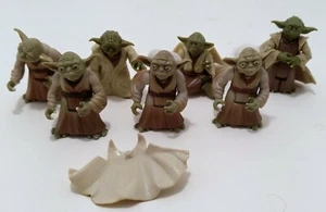 Modern Lot Of 7 Star Wars Yoda Figures - Picture 1 of 2