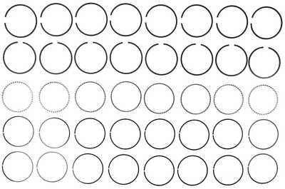 Engine Piston Ring Set Mahle 50141CP - Image 1 of 4