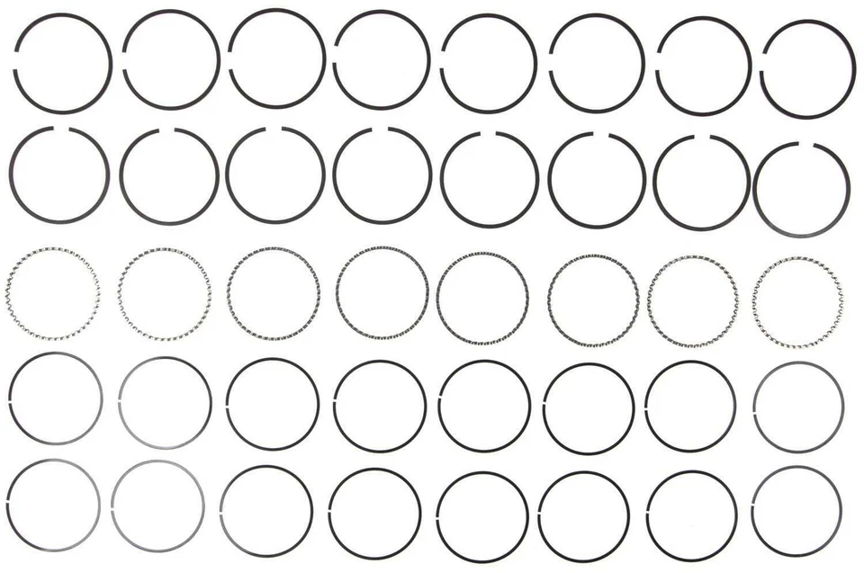 Engine Piston Ring Set fits 1958-1966 Plymouth Belvedere,Fury Savoy Fleet Specia - Image 1 of 1