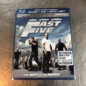 Fast Five Blu-ray/DVD Movie 2011 with SLIPCOVER - Imagen 1 de 6