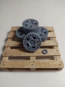 Lot de 4 jantes pour maquette voiture 1/24 1/18 (FIFTEEN52 TURBOMAC) - Picture 1 of 4
