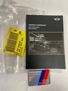 MINI R60 R61 DRIVERS OWNERS MANUAL NEW GENUINE 01402955394 - Picture 1 of 2