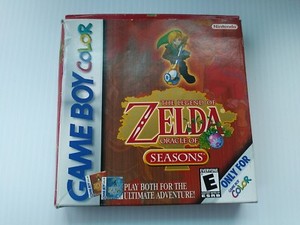 Legend of Zelda: Oracle of Seasons (Nintendo Game Boy Color, GBC 2001) CIB A++