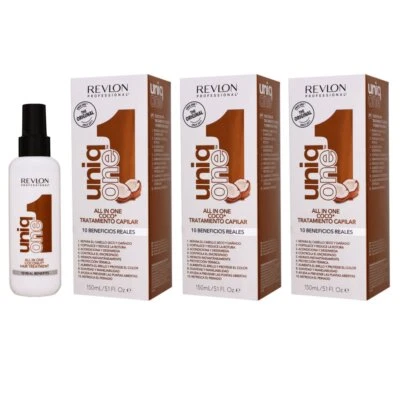 Revlon Uniq One Coconut 3 x 150 ml All In One Treatment Set - Bild 1 von 2