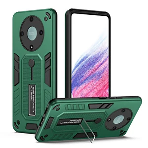 For Honor Magic5 Lite 5G Luxury Anti-Slip Hybrid Armor KickStand Soft Case Cover - Photo 1 sur 27