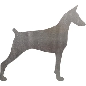Doberman Steel Cut Out Metal Art Decoration - Picture 1 of 1