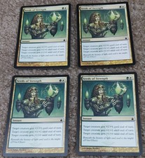 4x Seeds of Strength (NM/LP) - REAL PHOTOS - English - Ravnica - MTG - Playset