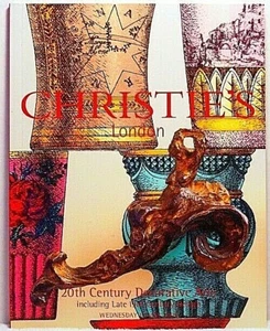 2002 Christies 20th CENTURY DECORATIVE ARTS LATE 19th DESIGN Furniture Silver - Picture 1 of 2