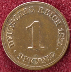Germany 1 Pfennig 1874 C (D2408) - Picture 1 of 2
