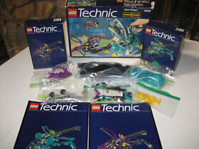 LEGO TECHNIC #8269 CYBER STINGER 100% COMPLETE SET WITH MANUALS AND ORIGINAL BOX