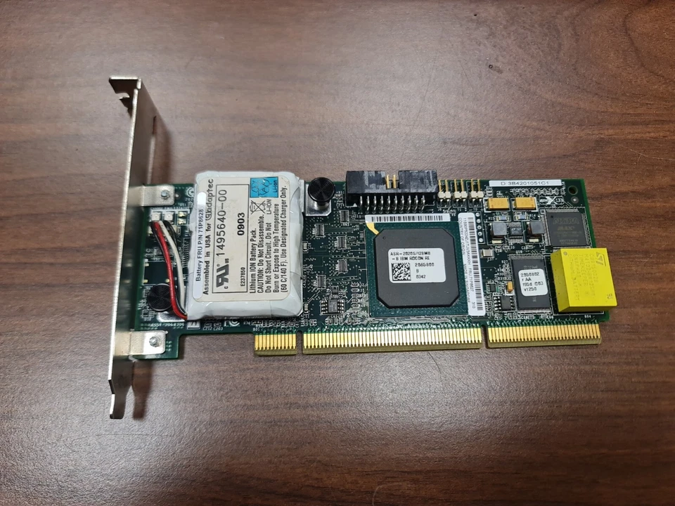 IBM 2064307-00 CONTROLLER REV.A 206430700 SERVER XSERIES 235 USATO FUNZIONANTE - Immagine 1 di 3