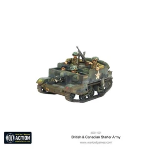 28mm WW2 British Canadian Commando Universal Carrier D-Day Overlord Army Arnhem - Picture 1 of 3