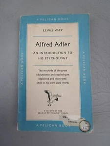 Alfred Adler Introducción a la Psicología, libro de bolsillo, 1956 - Imagen 1 de 9