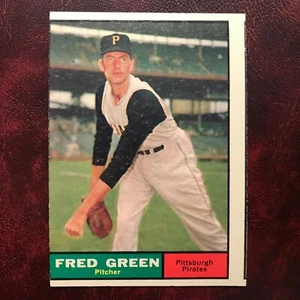 1961 Topps Set FRED GREEN #181 PITTSBURGH PIRATES - NR-MINT *HIGH GRADE* - Picture 1 of 2