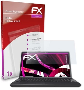 atFoliX Pellicola Vetro per Fujitsu Lifebook A3510 9H Armatura di protezione - Picture 1 of 5