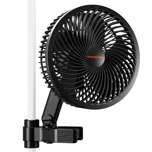 Spider Farmer 6'' Grow Tent Clip Fan, Auto Oscillation, 10-Speeds, APP Control - Picture 1 of 10