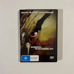 Howling III 3 - The Marsupials (DVD, 1987) Región 4 - Imagen 1 de 4