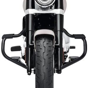 Front Mustache Engine Crash Guard Bars Fit For Harley Low Rider ST 2022-2025 - Picture 1 of 22