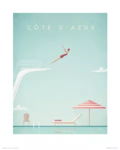 Henry Rivers - Costa Azul - Estampado Oficial de Bellas Artes - 2 tallas disponibles - Imagen 1 de 3