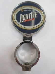 FOSTERS LIGHT ICE ADVERTISING BEER TAP TOPPER - Picture 1 of 5