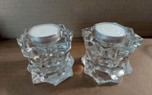 Mikasa "Sparkling Star" candle holder - Picture 1 of 2