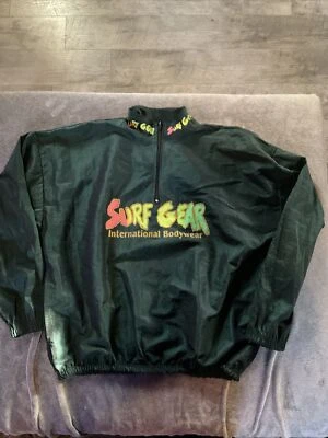 Vintage Surf Style Interplanetary Body Gear Windbreaker  ( one size fits all ) - Image 1 of 4
