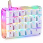 23 Programmable Buttons Mechanical Gaming Keyboard RGB LED Backlit Red Switch