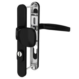 Schmalrahmengarnitur Schwarz RAL Wechselgarnitur 92mm Nebeingangstüre Haustüre - Bild 1 von 12