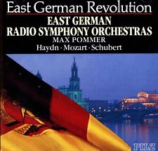 HAYDN, MOZART, SCHUBERT / Max Pommer - East German orchestras (CD, Pilz, 1990)