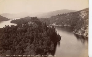 ORIGINAL ANTIKES ALBEN Loch Katrine aus Roderick DHU's Wachturm 270 J.V. - Bild 1 von 1