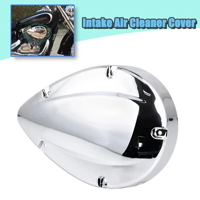 Cubierta de filtro de aire de admisión ABS cromada apta para Honda Shadow Spirit Phantom VT750C2A Foto 1 de 4