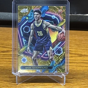 2023-24 Topps Chrome Cosmic Ben Sheppard RC Gold Interstellar /50 #173 Pacers - Bild 1 von 5