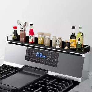 Spice Rack, Magnetic Stove Top Shelf, over the Stove Spice Rack, Adjustable 15-3 - Picture 1 of 12