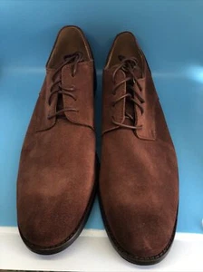 Zapatos Oxford para hombre Clarks Flow lisos británicos bronceados talla EE. UU. 11,5 M - Imagen 1 de 3
