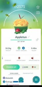 Pokemon Appletun Trade Go - Picture 1 of 1