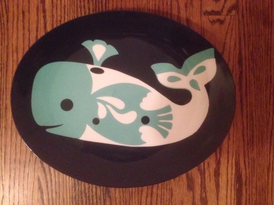 Thomas Paul Melamine Amalfi Whale Tray - NEW - Image 1 of 1