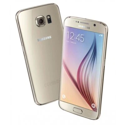 Samsung Galaxy S6 G920A 32GB AT&T Unlocked Android Smartphone VERY GOOD GOLD US - Image 1 of 4