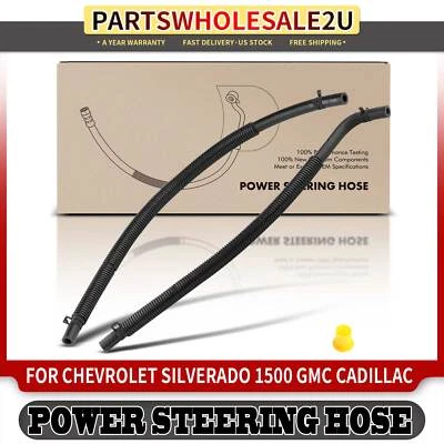 New Power Steering Return Hose Assembly for Chevrolet GMC Cadillac Cooler Tube - Image 1 of 4