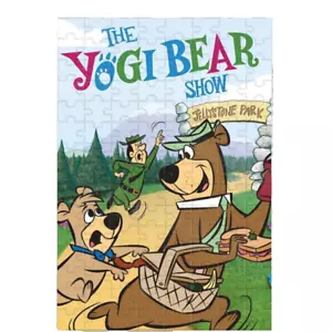 Rompecabezas de sierra hecho a mano personalizado Yogi Bear 120 piezas - Imagen 1 de 11