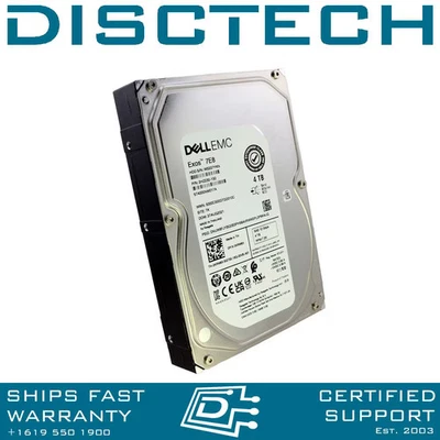 Seagate Exos 7E8 ST4000NM017A / Dell EMC 0KRM6X 4TB 3.5" 7.2K 512n SAS ISE HDD - Image 1 of 3