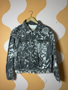 Vintage Raiders Pro Player Denim Jacket Size Large - Picture 1 of 8