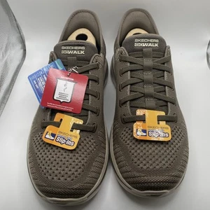 Zapatillas deportivas Skechers sin cordones Arch Fit 2.0 Grand Select 2 color topo para hombre - talla 9.5 - Imagen 1 de 8