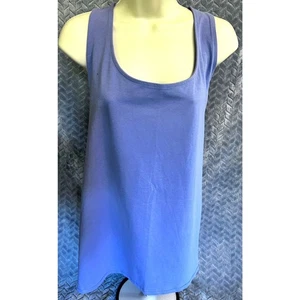 Maglione J.Jill Perfect Tank 4X Top Smanicato Cotone Lycra Elasticizzato Lavanda Nuovo con etichette - Foto 1 di 3