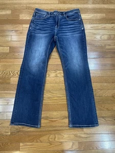 BKE Buckle Jeans Mens 36 Blue Denim Tyler Bootcut Leg Cowboy 36x34 Western - Picture 1 of 14