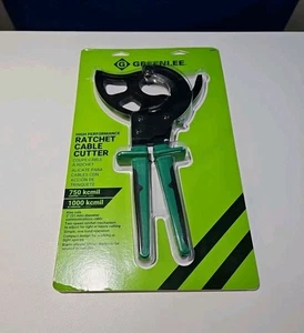 Greenlee 45207 Ratchet Cable Cutter 2" 1000 Kcmil 750 Copper New In Pack Green - Picture 1 of 5