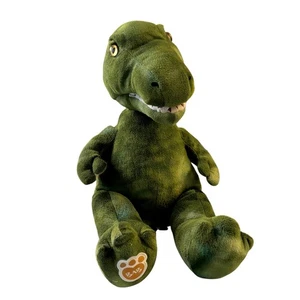 "Juguete de peluche Build A Bear T-Rex dinosaurio verde retirado 2015 14""" - Imagen 1 de 10