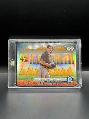 2024 Bowman - Bowman Scouts Top 100 Robby Snelling #BTP-42 (RC) - Image 1 of 2