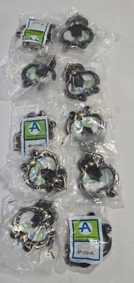 10 ~ VTG Amerock Cortina 古董英语 3 3/8 英寸拉环家具刀 BP239-AE — 第 1/4 张图片